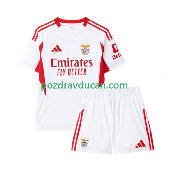 Nogometni Dresovi Benfica Dječji Treći dres 2025-2026 Kratkih Rukava