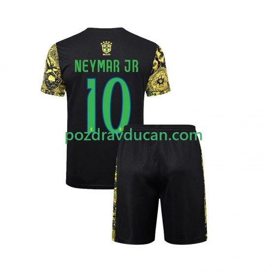 Nogometni Dresovi Brazil Neymar JR 10 Jesus Dječji Domaći dres 2024 Kratkih Rukava