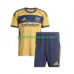 Nogometni Dresovi CA Boca Juniors Dječji Gostujući dres 2025-2026 Kratkih Rukava