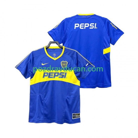 Nogometni Dresovi CA Boca Juniors 2003 Retro Muški Domaći dres 2004 Kratkih Rukava