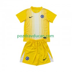 Nogometni Dresovi Chelsea Vratar Dječji Treći dres 2025-2026 Kratkih Rukava