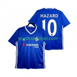 Nogometni Dresovi Chelsea HAZARD 10 2016-2017 Retro Muški Domaći dres Kratkih Rukava