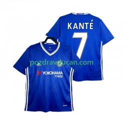Nogometni Dresovi Chelsea KANTE 7 2016-2017 Retro Muški Domaći dres Kratkih Rukava