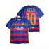 Nogometni Dresovi FC Barcelona Lionel Messi 10 2015-2016 Retro Muški Domaći dres Kratkih Rukava