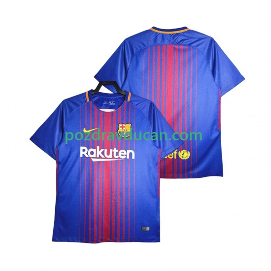 Nogometni Dresovi FC Barcelona 2017-20168 Retro Muški Domaći dres Kratkih Rukava