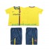 Nogometni Dresovi FC Barcelona 2009 Retro Dječji Gostujući dres 2008 Kratkih Rukava