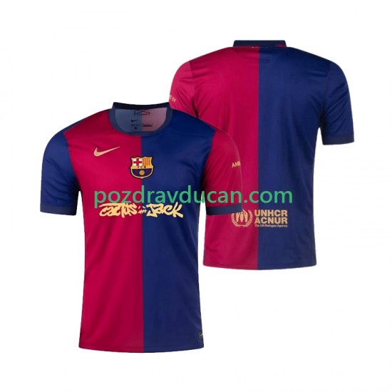 Nogometni Dresovi FC Barcelona TRAVIS SCOTT Muški Domaći dres 2024-2025 Kratkih Rukava