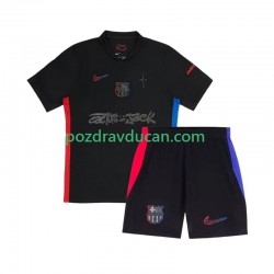 Nogometni Dresovi FC Barcelona TRAVIS SCOTT Dječji Gostujući dres 2024-2025 Kratkih Rukava