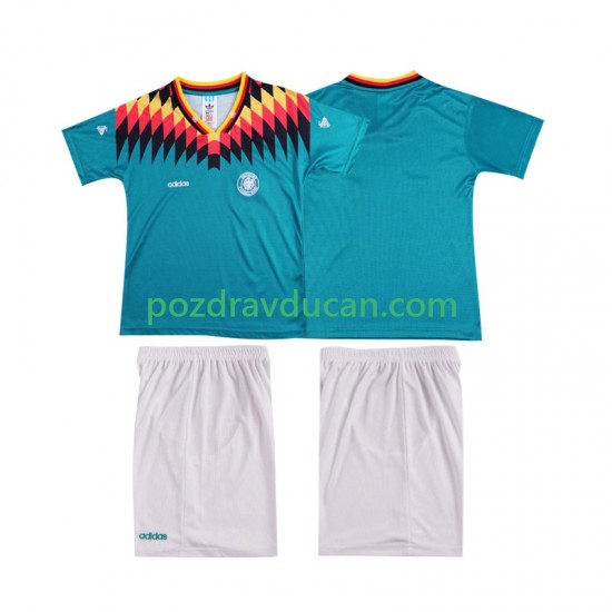 Nogometni Dresovi Njemačka Retro Dječji Gostujući dres 1994 Kratkih Rukava