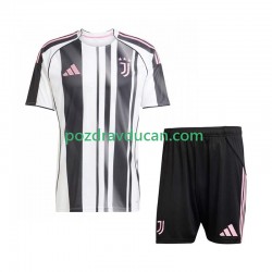 Nogometni Dresovi Juventus Dječji Domaći dres 2025-2026 Kratkih Rukava