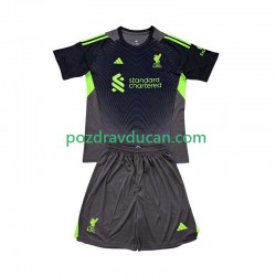 Nogometni Dresovi Liverpool Vratar Dječji Domaći dres 2025-2026 Kratkih Rukava