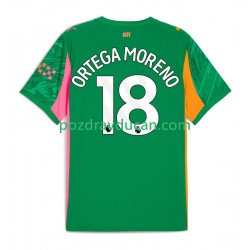 Nogometni Dresovi Manchester City ORTEGA MORENO 18 Vratar Muški Domaći dres 2025-2026 Kratkih Rukava
