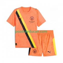 Nogometni Dresovi Manchester City UPER Kids Vratar Dječji Domaći dres 2025-2026 Kratkih Rukava