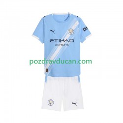 Nogometni Dresovi Manchester City Dječji Domaći dres 2025-2026 Kratkih Rukava