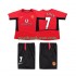 Nogometni Dresovi Manchester United BECKHAM 7 Retro Dječji Domaći dres 2002 2004 Kratkih Rukava