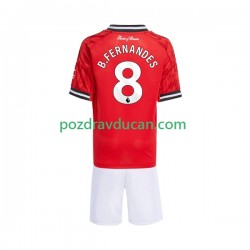 Nogometni Dresovi Manchester United Bruno Fernandes 8 Dječji Domaći dres 2025-2026 Kratkih Rukava