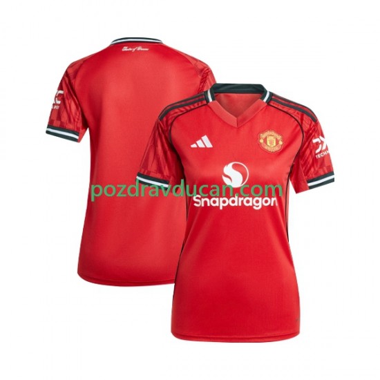 Nogometni Dresovi Manchester United Ženski Domaći dres 2025-2026 Kratkih Rukava