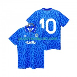 Nogometni Dresovi Napoli 10 1991 1993 Retro Muški Domaći dres Kratkih Rukava