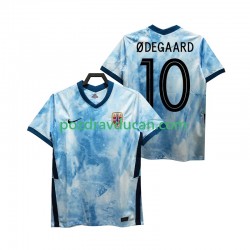 Nogometni Dresovi Norveška ODEGAARD 10 2020-2021 Muški Gostujući dres Kratkih Rukava