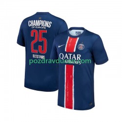 Nogometni Dresovi Paris Saint-Germain Champion Muški Domaći dres 2024-2025 Kratkih Rukava