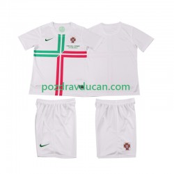Nogometni Dresovi Portugal 2012 Retro Dječji Gostujući dres Kratkih Rukava