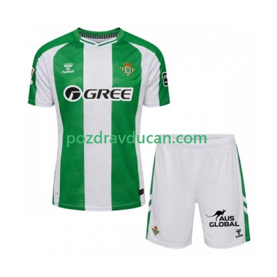 Nogometni Dresovi Real Betis Dječji Domaći dres 2025-2026 Kratkih Rukava