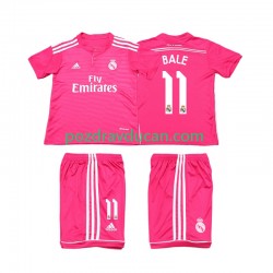 Nogometni Dresovi Real Madrid Bale 11 2014 2015 Retro Dječji Gostujući dres Kratkih Rukava