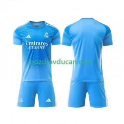 Nogometni Dresovi Real Madrid Vratar Dječji Domaći dres 2025-2026 Kratkih Rukava