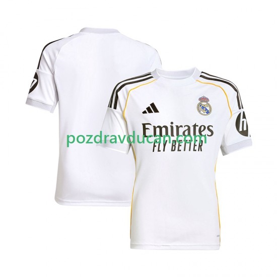 Nogometni Dresovi Real Madrid Muški Domaći dres 2025-2026 Kratkih Rukava