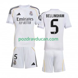 Nogometni Dresovi Real Madrid Jude Bellingham 5 Dječji Domaći dres 2025-2026 Kratkih Rukava