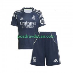 Nogometni Dresovi Real Madrid Dječji Gostujući dres 2025-2026 Kratkih Rukava
