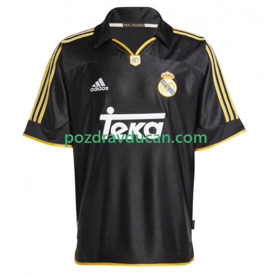 Nogometni Dresovi Real Madrid -2000 Retro Muški Gostujući dres 1999 Kratkih Rukava