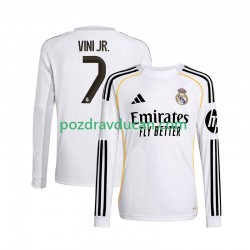 Nogometni Dresovi Real Madrid Vinicius Junior 7 Muški Domaći dres 2025-2026 Dugi Rukav