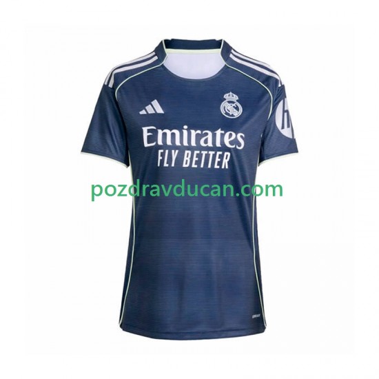 Nogometni Dresovi Real Madrid Ženski Gostujući dres 2025-2026 Kratkih Rukava