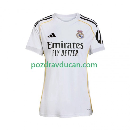 Nogometni Dresovi Real Madrid Ženski Domaći dres 2025-2026 Kratkih Rukava