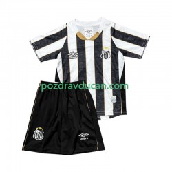 Nogometni Dresovi Santos FC Dječji Gostujući dres 2025-2026 Kratkih Rukava