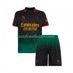 Nogometni Dresovi AC Milan Dječji Četvrti dres 2024-2025 Kratkih Rukava