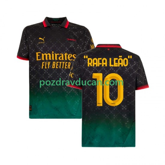 Nogometni Dresovi AC Milan RAFA LEAO 10 Muški Četvrti dres 2024-2025 Kratkih Rukava