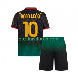 Nogometni Dresovi AC Milan RAFA LEAO 10 Dječji Četvrti dres 2024-2025 Kratkih Rukava