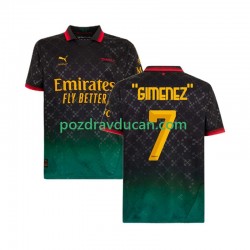 Nogometni Dresovi AC Milan Santiago Gimenez 7 Muški Četvrti dres 2024-2025 Kratkih Rukava