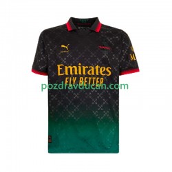 Nogometni Dresovi AC Milan Santiago Gimenez 7 Muški Četvrti dres 2024-2025 Kratkih Rukava