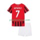 Nogometni Dresovi AC Milan Santiago Gimenez 7 Dječji Domaći dres 2024-2025 Kratkih Rukava