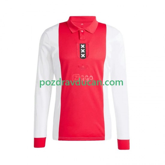 Nogometni Dresovi AFC Ajax Anniversary Muški Domaći dres 2024-2025 Dugi Rukav