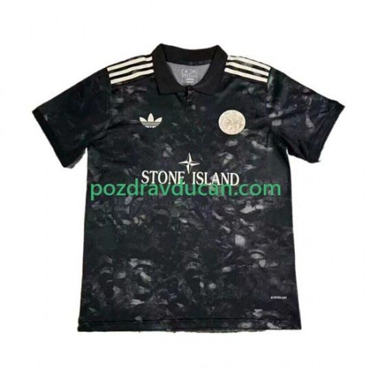Nogometni Dresovi AFC Ajax Stone Island Muški 2024-2025 Kratkih Rukava