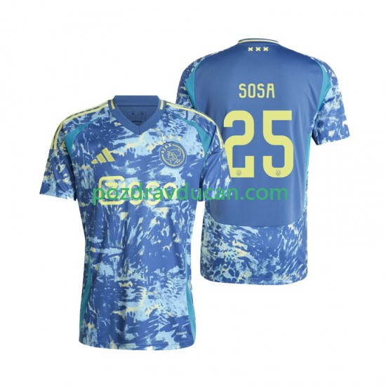 Nogometni Dresovi AFC Ajax Wout Weghorst 25 Muški Gostujući dres 2024-2025 Kratkih Rukava