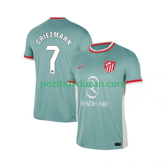 Nogometni Dresovi Atlético Madrid Antoine Griezmann 7 Muški Gostujući dres 2024-2025 Kratkih Rukava