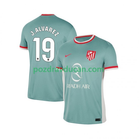 Nogometni Dresovi Atlético Madrid Julian Alvarez 19 Muški Gostujući dres 2024-2025 Kratkih Rukava