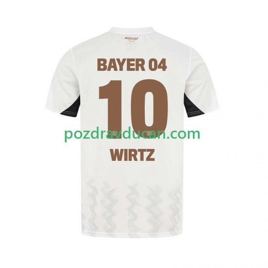 Nogometni Dresovi Bayer 04 Leverkusen Florian Wirtz 10 Muški Gostujući dres 2024-2025 Kratkih Rukava