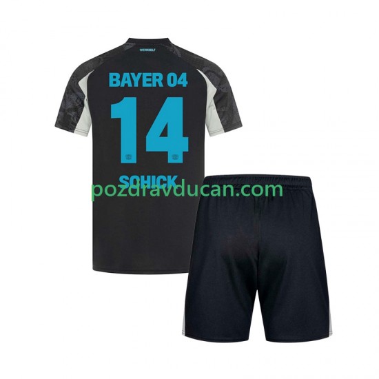 Nogometni Dresovi Bayer 04 Leverkusen Patrik Schick 14 Dječji Treći dres 2024-2025 Kratkih Rukava