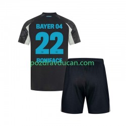 Nogometni Dresovi Bayer 04 Leverkusen Victor Boniface 22 Dječji Treći dres 2024-2025 Kratkih Rukava
